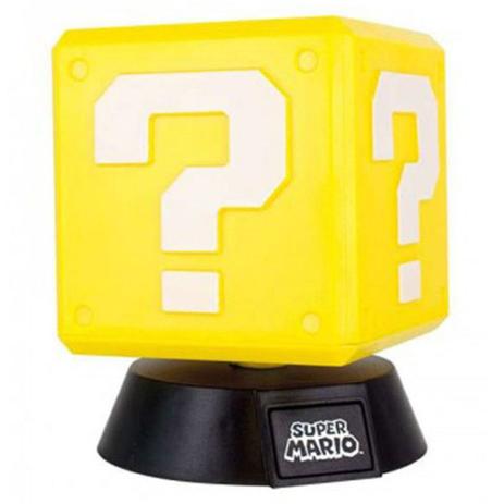 Luminária Nintendo Mini Question Block - Super Mario Bros - Paladone Menor preço em Luminária Nintendo Mini Question Block - Super Mario Bros - Paladone