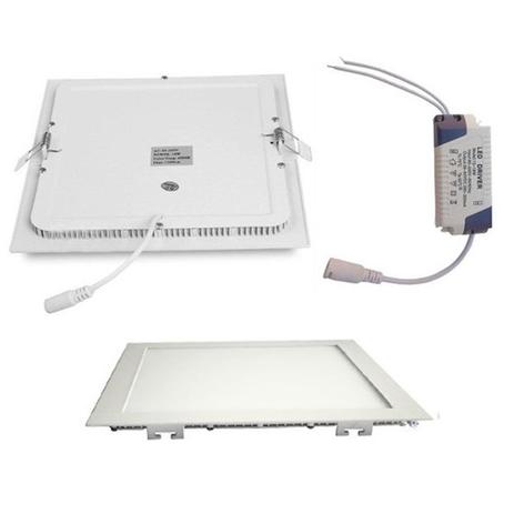 Luminária Painel Led Plafon de Embutir Quadrado 25W Branco Quente - Power xl é boa?