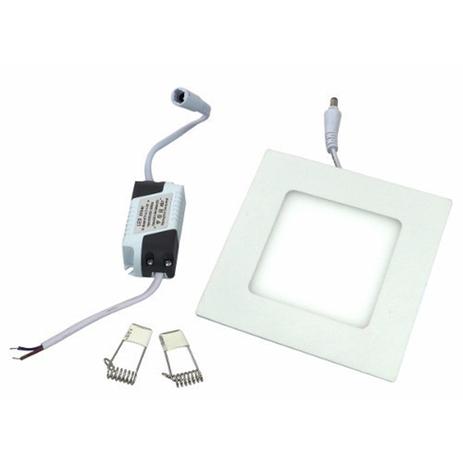 Luminária Painel Led Plafon de Embutir Quadrado 3W Branco Frio - Power xl é boa?