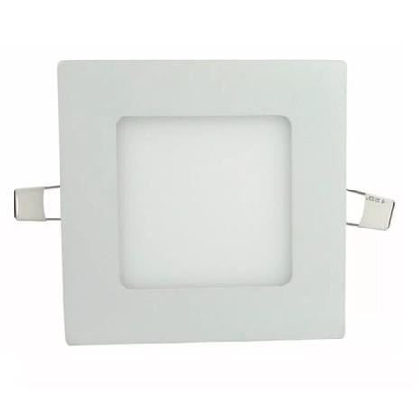 Luminária Painel Led Plafon de Embutir Quadrado 6W Branco Quente - Power xl é boa?