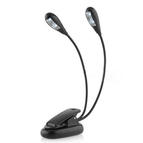 Luminária para Partitura LED CLIP LAMPS Menor preço em Luminária para Partitura LED CLIP LAMPS