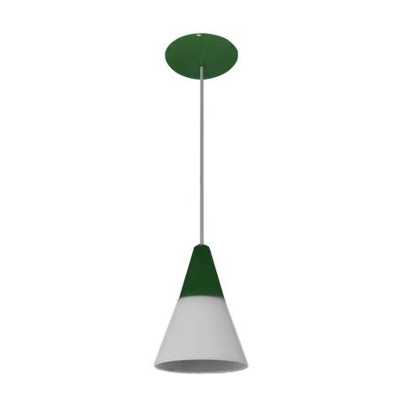 Luminaria Pendente Colorido com Vidro - Cor Verde - Lustres amandini é boa?