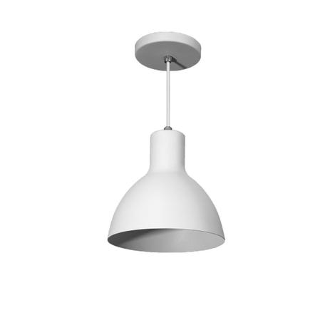 Luminária Pendente Foco - Branco - Studio M Decor Menor preço em Luminária Pendente Foco - Branco - Studio M Decor