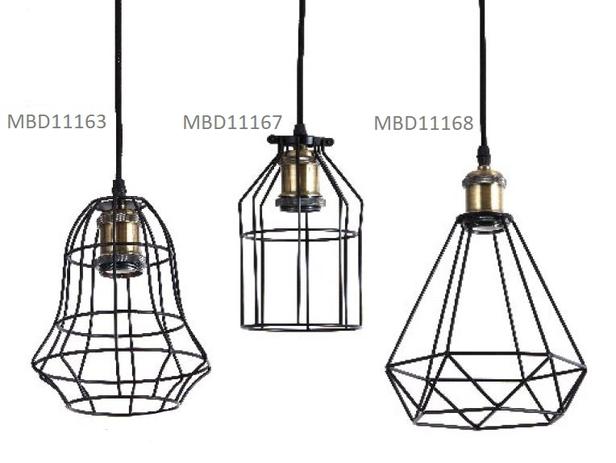 Luminaria pendente gradeado retro mbd11167 - Mb led é ruim? Luminaria pendente gradeado retro mbd11167 - Mb led é boa?