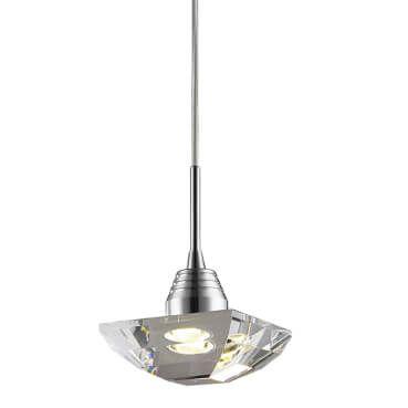 Luminaria Pendente PE-006 1 Lâmpada 14cm Cromado Mais Luz Menor preço em Luminaria Pendente PE-006 1 Lâmpada 14cm Cromado Mais Luz