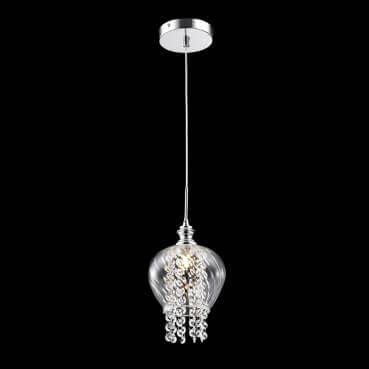 Luminaria Pendente PE-011 1 Lâmpada 15cm Cristal Itamonte Menor preço em Luminaria Pendente PE-011 1 Lâmpada 15cm Cristal Itamonte