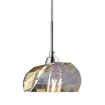 Luminaria Pendente PE-013 1 Lâmpada 14cm Conhaque Mais Luz Menor preço em Luminaria Pendente PE-013 1 Lâmpada 14cm Conhaque Mais Luz