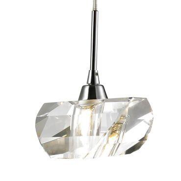 Luminaria Pendente PE-013 1 Lâmpada 14cm Cristal Mais Luz Menor preço em Luminaria Pendente PE-013 1 Lâmpada 14cm Cristal Mais Luz