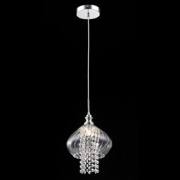 Luminaria Pendente PE-013 1 Lâmpada 22cm Cristal Itamonte Menor preço em Luminaria Pendente PE-013 1 Lâmpada 22cm Cristal Itamonte