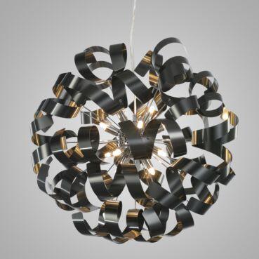 Luminaria Pendente PE-033 12 Lâmpadas 60cm Preto Mais Luz Menor preço em Luminaria Pendente PE-033 12 Lâmpadas 60cm Preto Mais Luz