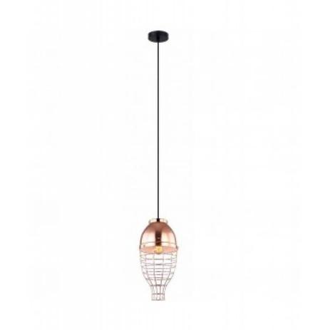 Luminaria Pendente PE-051 1 Lâmpada 21cm Bronze Mais Luz Menor preço em Luminaria Pendente PE-051 1 Lâmpada 21cm Bronze Mais Luz