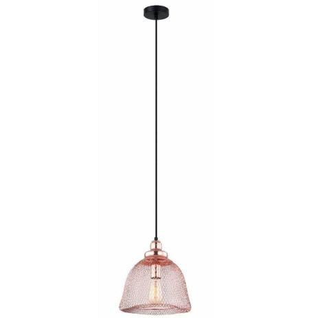 Luminaria Pendente PE-057 1 Lâmpada 29cm Bronze Mais Luz Menor preço em Luminaria Pendente PE-057 1 Lâmpada 29cm Bronze Mais Luz