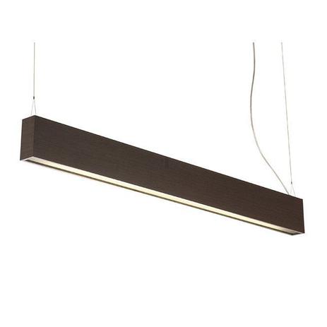 Luminária Pendente Slim Longo em Madeira Alt.8 cm x Comp.125 cm Accord 1117 Menor preço em Luminária Pendente Slim Longo em Madeira Alt.8 cm x Comp.125 cm Accord 1117