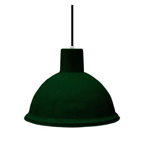 Luminária Pendente Taschibra Design TD 821 Bivolt Verde Iron Menor preço em Luminária Pendente Taschibra Design TD 821 Bivolt Verde Iron