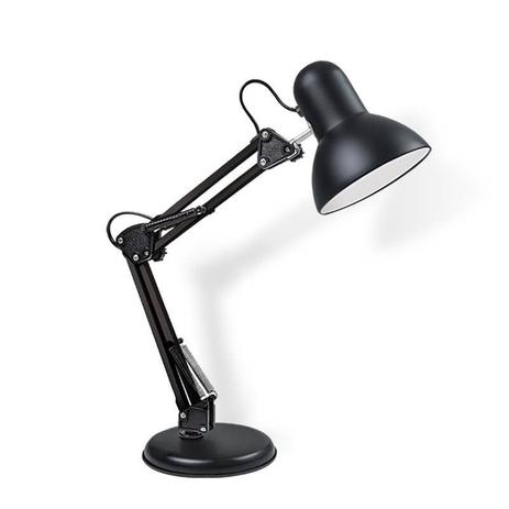 Luminaria PIXAR Articulavel Abajur de Mesa Articulada com Base Escritorio Quarto MC601423 Preta - DC Importação Menor preço em Luminaria PIXAR Articulavel Abajur de Mesa Articulada com Base Escritorio Quarto MC601423 Preta - DC Importação