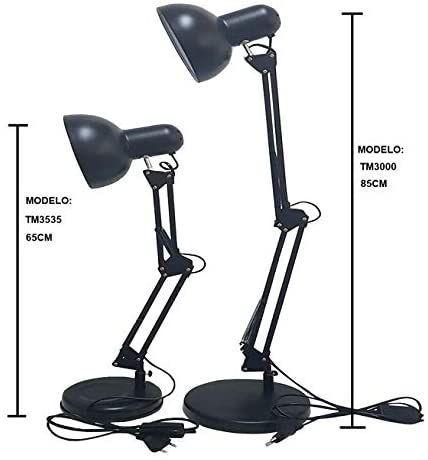 Luminaria PIXAR Articulavel Abajur De Mesa Articulada Com Base Quarto Escritorio-3 Home Office - Online Menor preço em Luminaria PIXAR Articulavel Abajur De Mesa Articulada Com Base Quarto Escritorio-3 Home Office - Online