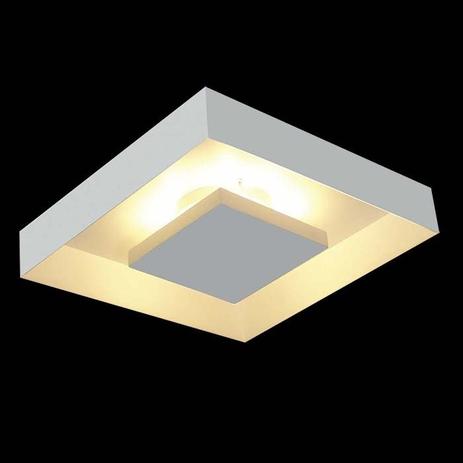 Menor preço em Luminaria plafon quadrado luz indireta linha home 33,5x33,5cm 4g9 - 251-4 - Usina
