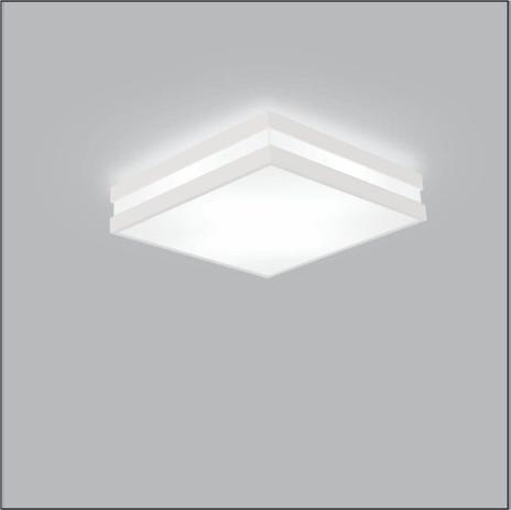 Luminaria Plafon Sobrepor Quadrado Modular 3800-62 Usina - Usina design é boa?