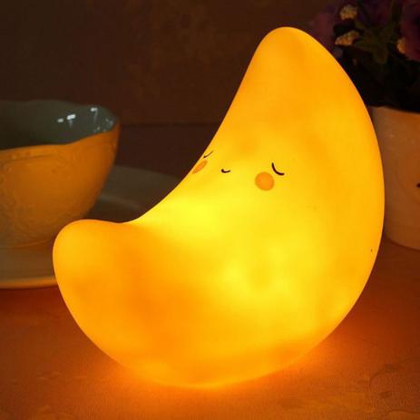 Luminária Sem fio Lua Kawaii. - Yaay é boa?