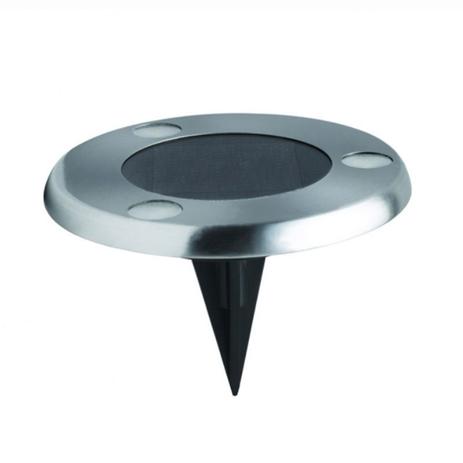 Luminária Solar Inox Uplight Kit 2 - Ecoforce Menor preço em Luminária Solar Inox Uplight Kit 2 - Ecoforce