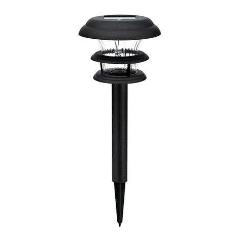 Luminária Solar jardim led branco 10x mais forte pvc balizador prova de água 45 cm - Ecoforce Menor preço em Luminária Solar jardim led branco 10x mais forte pvc balizador prova de água 45 cm - Ecoforce