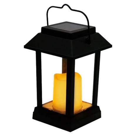 Luminária Solar jardim vela led amarelo ambar balizador arandela chão parede prova de água - Ecoforce Menor preço em Luminária Solar jardim vela led amarelo ambar balizador arandela chão parede prova de água - Ecoforce