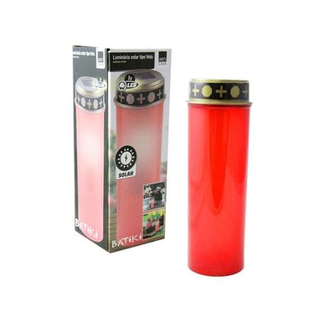 Luminaria solar led balizadora poste iluminação de jardim recarregavel profissional - Batiki é boa?