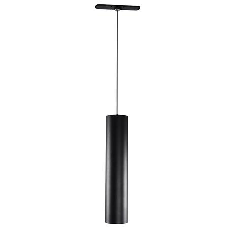 Luminária Spot Pendente Preto para Trilho Eletrificado Branco Quente 7w Opus Menor preço em Luminária Spot Pendente Preto para Trilho Eletrificado Branco Quente 7w Opus
