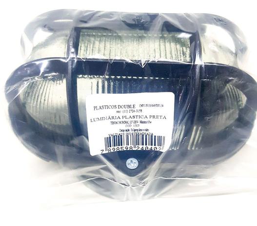 Luminária Tartaruga Plástica 1303-S - DOUBLE - Plásticos double é ruim? Luminária Tartaruga Plástica 1303-S - DOUBLE - Plásticos double é boa?