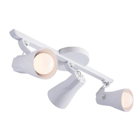 Luminária Teto Spot Triplo no Trilho - ideal para Praia - Branco - Startec Menor preço em Luminária Teto Spot Triplo no Trilho - ideal para Praia - Branco - Startec