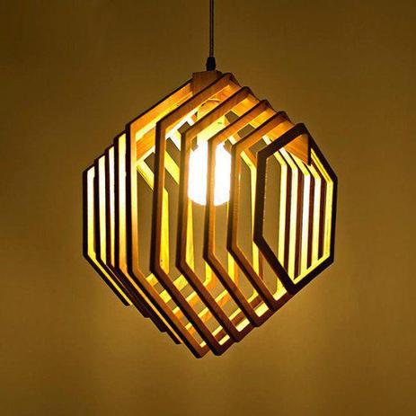 Luminária Teto tipo Pendente em MDF - Completa - Neusa Artesanatos é boa?
