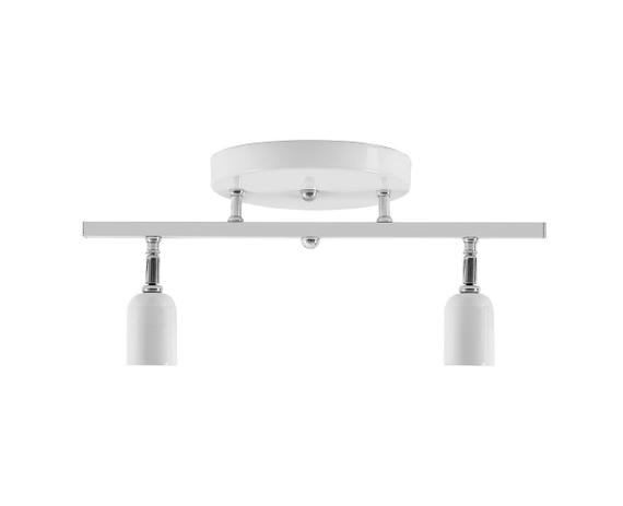 Luminária trilho spot b/2 branco - Lampadari Menor preço em Luminária trilho spot b/2 branco - Lampadari