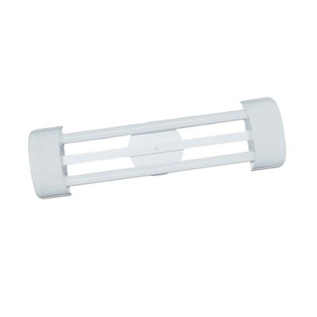 Luminária tubular Barcelona 6X126cm para 2 lâmpadas T8 LED acrílico branco Tualux Menor preço em Luminária tubular Barcelona 6X126cm para 2 lâmpadas T8 LED acrílico branco Tualux