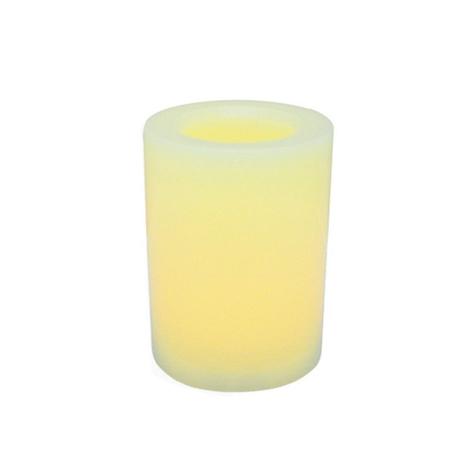 Luminária Vela Decorativa LED Amarela 10cm Taschibra Menor preço em Luminária Vela Decorativa LED Amarela 10cm Taschibra