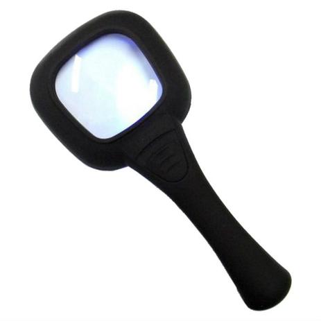 Lupa com 5 leds e Luz Negra (UV) Identificadora de Notas Aumento 3x 600558 - Lemat é boa?