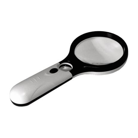 Lupa de Mão Bifocal c/ Iluminação 6902 B - CSR Menor preço em Lupa de Mão Bifocal c/ Iluminação 6902 B - CSR