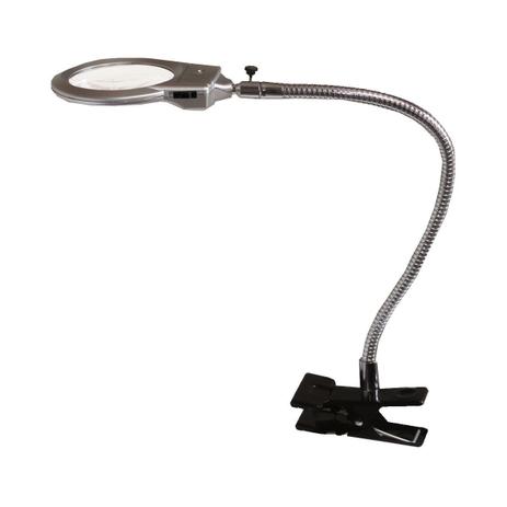 Lupa de Mesa Bifocal c/ Iluminação - MG 15120 B CSR Menor preço em Lupa de Mesa Bifocal c/ Iluminação - MG 15120 B CSR