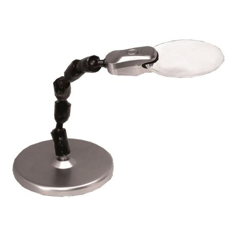 Lupa de Mesa Bifocal c/ Iluminação - MG 3 B 4 CSR Menor preço em Lupa de Mesa Bifocal c/ Iluminação - MG 3 B 4 CSR