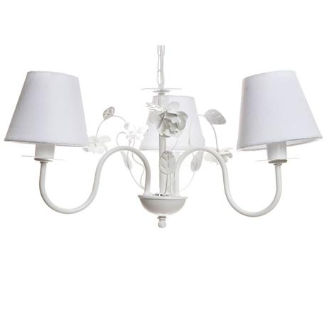 Lustre 3l Floral Branco Quarto Bebe Infantil Menina Menino Potinho De Mel Iluminacao Magazine Luiza
