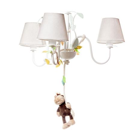 Lustre 3L Floresta Macaco Quarto Bebê Infantil Menina Menino - Potinho de mel Menor preço em Lustre 3L Floresta Macaco Quarto Bebê Infantil Menina Menino - Potinho de mel