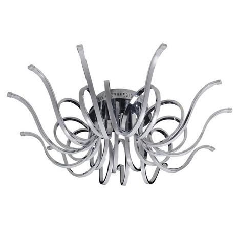 Lustre aranha luminária de teto led pendente dimmer contemporaneo para decoração prata - Guardian Menor preço em Lustre aranha luminária de teto led pendente dimmer contemporaneo para decoração prata - Guardian