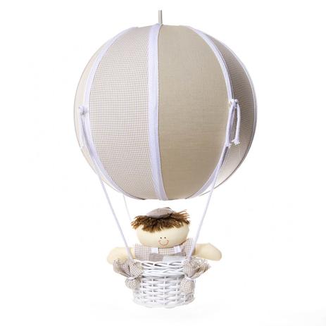 Lustre Balão Bolinha Bege Quarto Bebê Infantil Menino - Potinho de mel Menor preço em Lustre Balão Bolinha Bege Quarto Bebê Infantil Menino - Potinho de mel