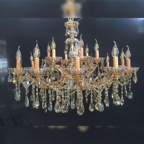 Lustre Clássico em Bronze 15 Velas Gotas de Cristal Lapidado - Prime home decor Menor preço em Lustre Clássico em Bronze 15 Velas Gotas de Cristal Lapidado - Prime home decor