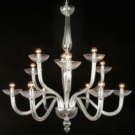 Lustre Clássico em Cristal 10 Velas Branco - Not defined Menor preço em Lustre Clássico em Cristal 10 Velas Branco - Not defined
