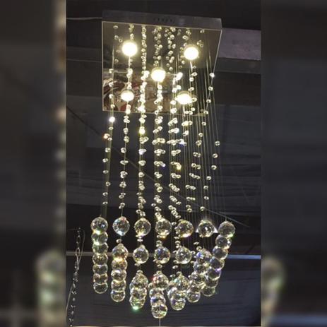Lustre Clássico em Cristal 100 x 40 cm - Prime home decor Menor preço em Lustre Clássico em Cristal 100 x 40 cm - Prime home decor