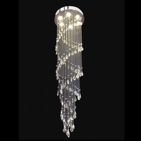 Lustre Clássico em Cristal 160 x 40 cm - Prime home decor Menor preço em Lustre Clássico em Cristal 160 x 40 cm - Prime home decor