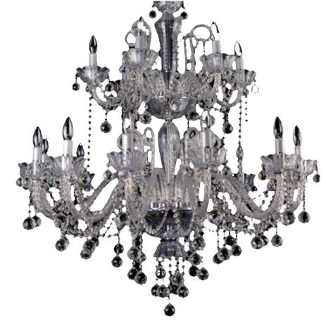 Lustre Clássico em Cristal 18 Braços 120 cm x 100 cm - Prime home decor Menor preço em Lustre Clássico em Cristal 18 Braços 120 cm x 100 cm - Prime home decor