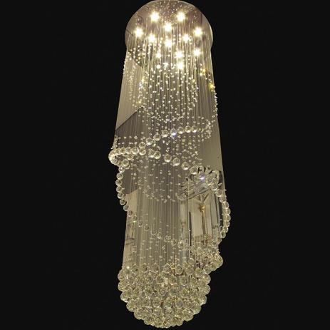 Lustre Clássico em Cristal 250 x 80 cm - Prime home decor Menor preço em Lustre Clássico em Cristal 250 x 80 cm - Prime home decor