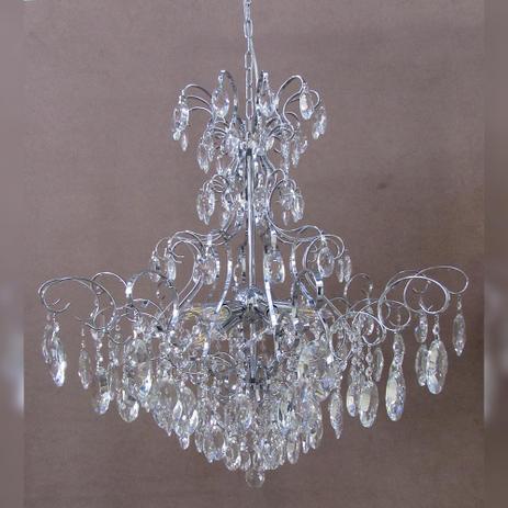 Lustre Clássico em Cristal 78 x 80 cm - Prime home decor Menor preço em Lustre Clássico em Cristal 78 x 80 cm - Prime home decor