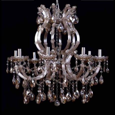 Lustre Clássico em Cristal 8 Braços 90 cm x 70 cm - Not defined Menor preço em Lustre Clássico em Cristal 8 Braços 90 cm x 70 cm - Not defined